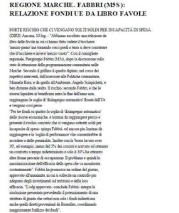 articolo DIRE fondi europei fabbri piergiorgio m5s marche